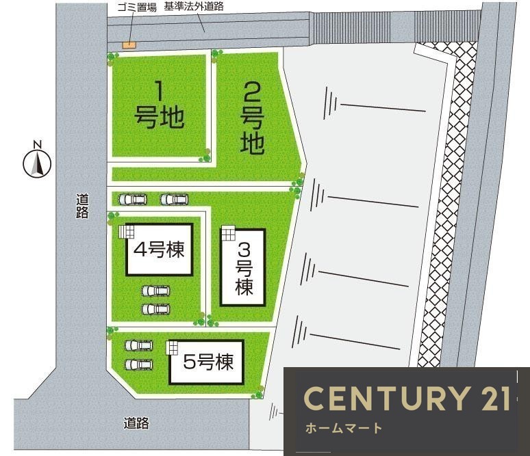 新築戸建 NEW一戸建て若葉台４（元山上口駅） 2680万円・2780万円の詳細情報 奈良県生駒郡平群町若葉台４ 写真12 センチュリー21ホームマート
