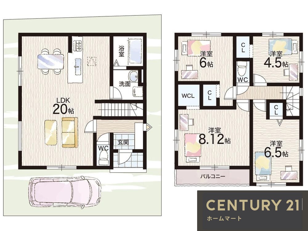 新築戸建 一戸建て野尻町（初芝駅） 3398万円の詳細情報 大阪府堺市東区野尻町 写真12 センチュリー21ホームマート