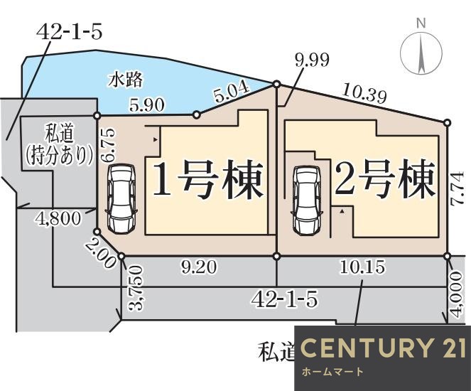 新築戸建 一戸建て大島１ 3880万円・4080万円の詳細情報 兵庫県尼崎市大島１ 写真14 センチュリー21ホームマート
