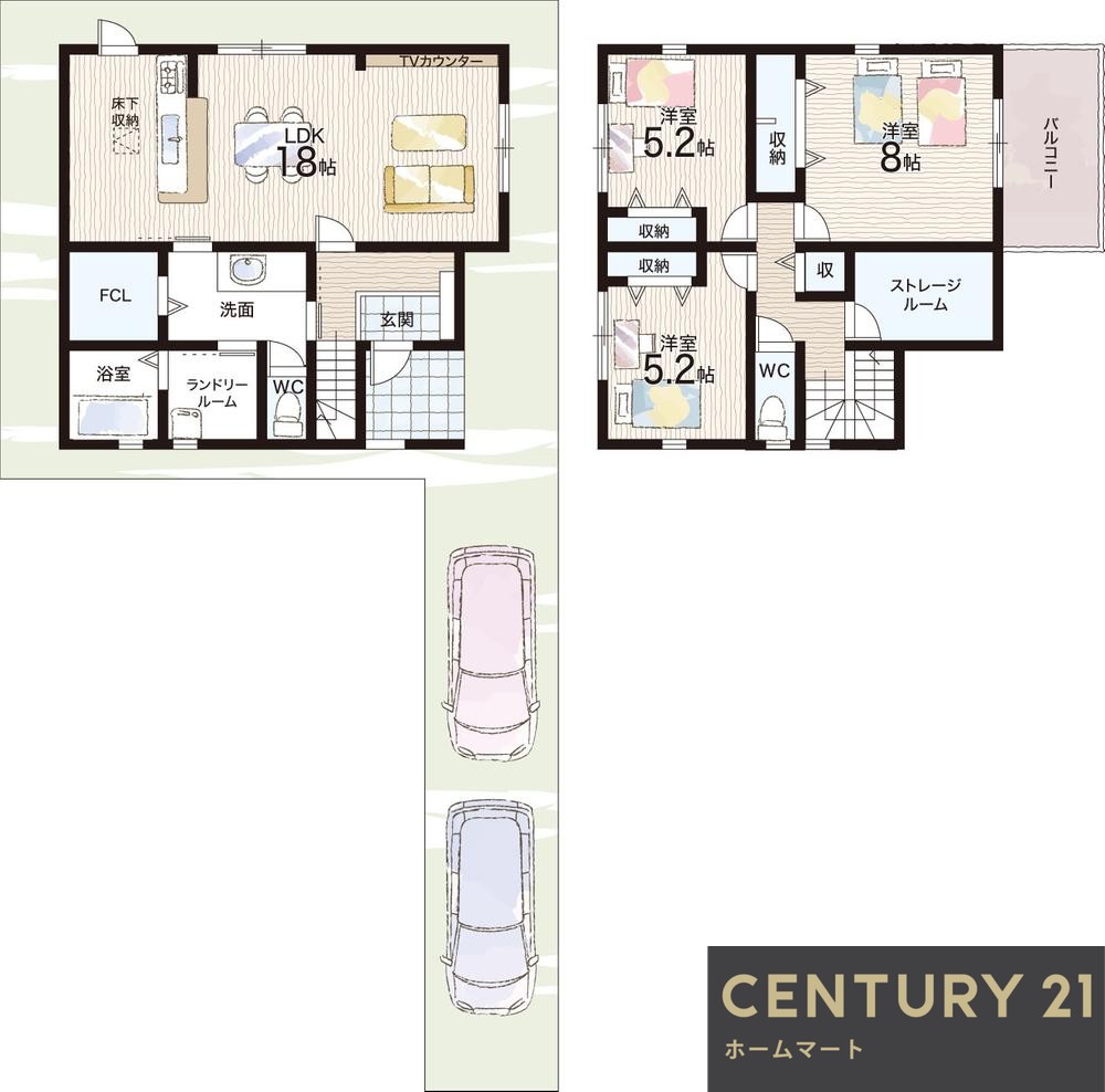 新築戸建 一戸建て橿原市城殿町 全6邸 一戸建て第7期の詳細情報 奈良県橿原市城殿町 写真19 センチュリー21ホームマート