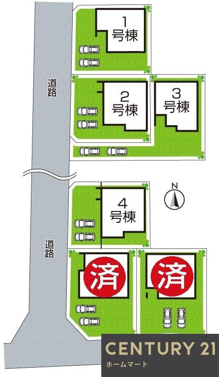 新築戸建 一戸建て橿原市城殿町 全6邸 一戸建て第7期の詳細情報 奈良県橿原市城殿町 写真20 センチュリー21ホームマート