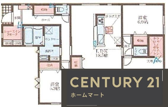 新築戸建 NEW一戸建て高（志都美駅） 4280万円の詳細情報 奈良県香芝市高 写真8 センチュリー21ホームマート