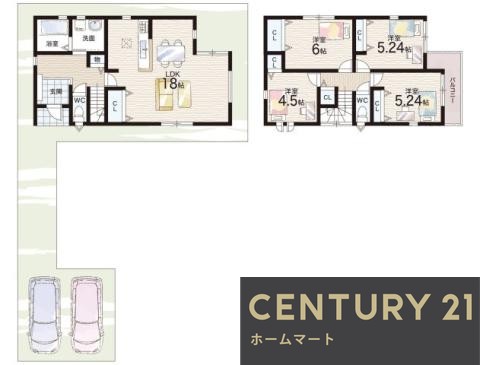 新築戸建 一戸建て八幡市男山松里 一戸建て 全２邸第３期の詳細情報 京都府八幡市男山松里 写真20 センチュリー21ホームマート