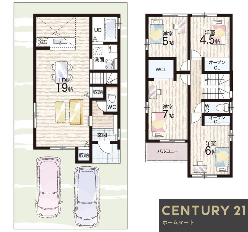 新築戸建 一戸建て寺地町西２（堺駅） 4448万円・4498万円の詳細情報 大阪府堺市堺区寺地町西２ 写真15 センチュリー21ホームマート
