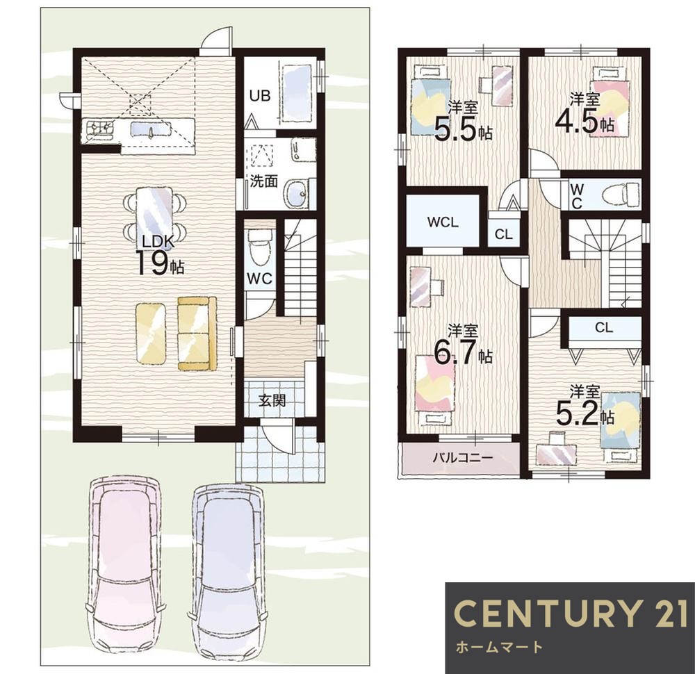 新築戸建 一戸建て寺地町西２（堺駅） 4448万円・4498万円の詳細情報 大阪府堺市堺区寺地町西２ 写真16 センチュリー21ホームマート
