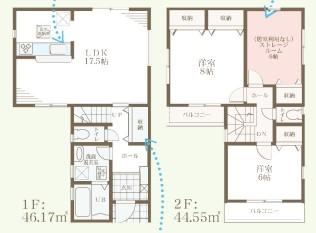 新築戸建 一戸建て萱島南町（萱島駅） 3480万円・3880万円の詳細情報 大阪府寝屋川市萱島南町 写真8 センチュリー21ホームマート