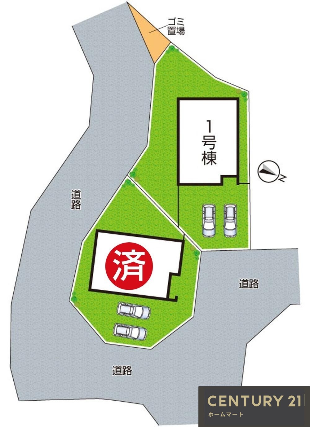 新築戸建 一戸建て三雲（三雲駅） 3080万円の詳細情報 滋賀県湖南市三雲 写真14 センチュリー21ホームマート