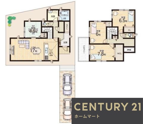 新築戸建 一戸建て下阪本２（穴太駅） 3198万円の詳細情報 滋賀県大津市下阪本２ 写真13 センチュリー21ホームマート
