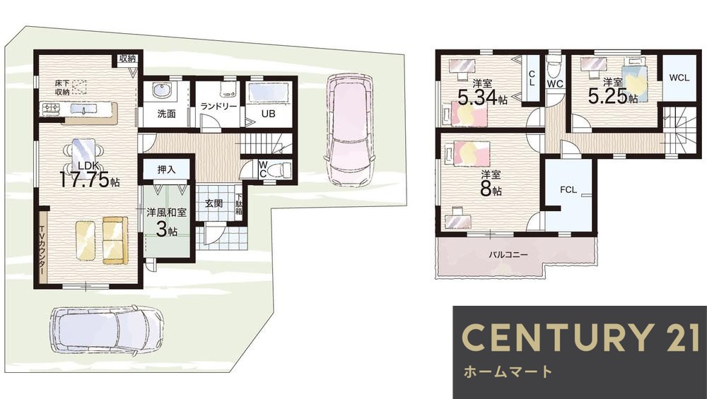 新築戸建 一戸建て道場町日下部（神鉄道場駅） 2980万円～3180万円の詳細情報 兵庫県神戸市北区道場町日下部 写真19 センチュリー21ホームマート