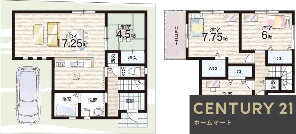 新築戸建 NEW一戸建て玉串町西３ 3890万円の詳細情報 大阪府東大阪市玉串町西３ 写真14 センチュリー21ホームマート