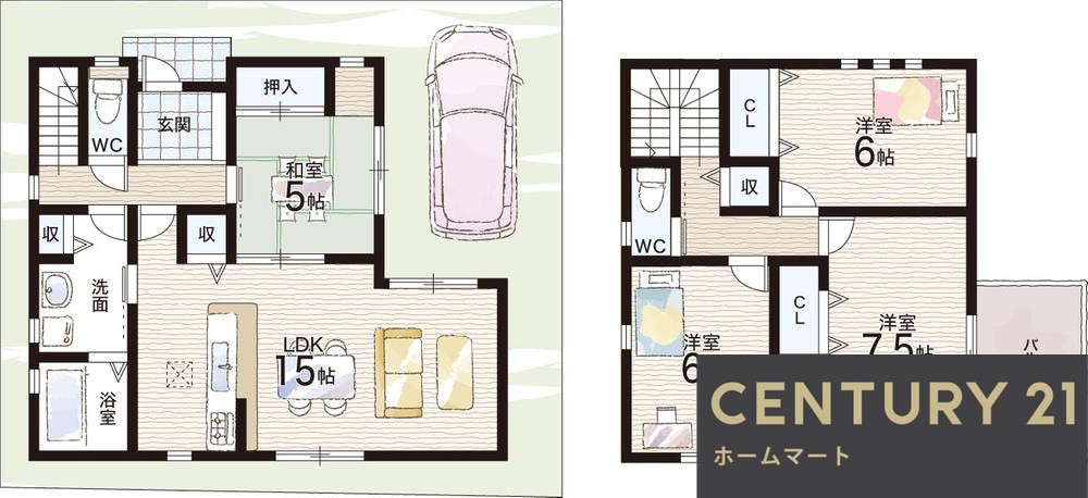 新築戸建 NEW一戸建て玉串町西３ 3890万円の詳細情報 大阪府東大阪市玉串町西３ 写真15 センチュリー21ホームマート