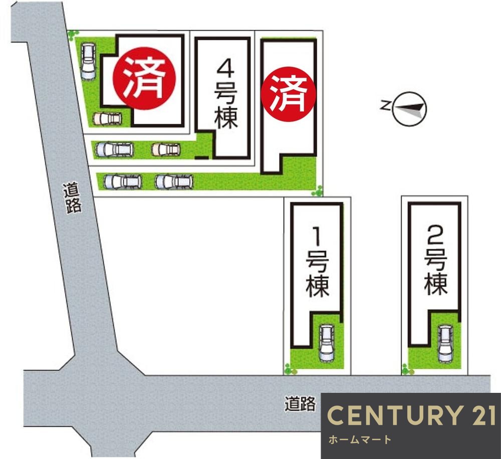 新築戸建 一戸建て豊浦町（枚岡駅） 3080万円・3380万円の詳細情報 大阪府東大阪市豊浦町 写真12 センチュリー21ホームマート
