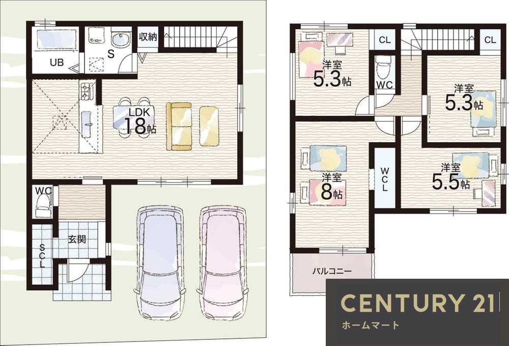 新築戸建 一戸建て白鳥１（古市駅） 3699万円の詳細情報 大阪府羽曳野市白鳥１ 写真12 センチュリー21ホームマート