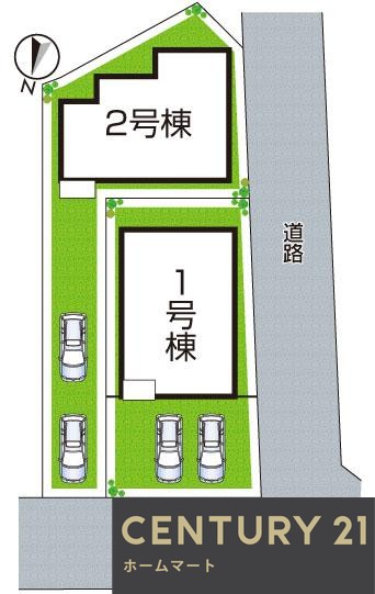 新築戸建 一戸建て東香里元町 3580万円・3980万円の詳細情報 大阪府枚方市東香里元町 写真4 センチュリー21ホームマート