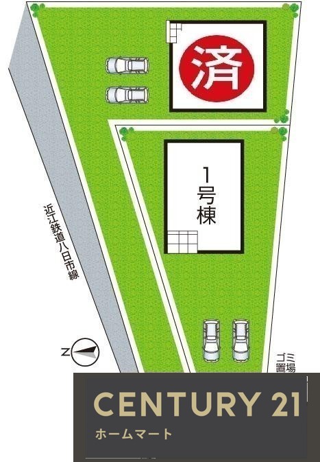 新築戸建 NEW一戸建て小脇町（太郎坊宮前駅） 2480万円の詳細情報 滋賀県東近江市小脇町 写真13 センチュリー21ホームマート