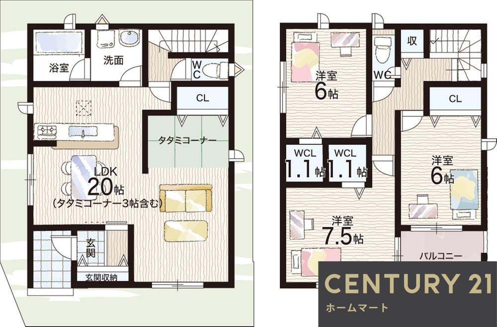 新築戸建 一戸建て四條畷市蔀屋本町 全9邸 一戸建て 第4の詳細情報 大阪府四條畷市蔀屋本町 写真18 センチュリー21ホームマート