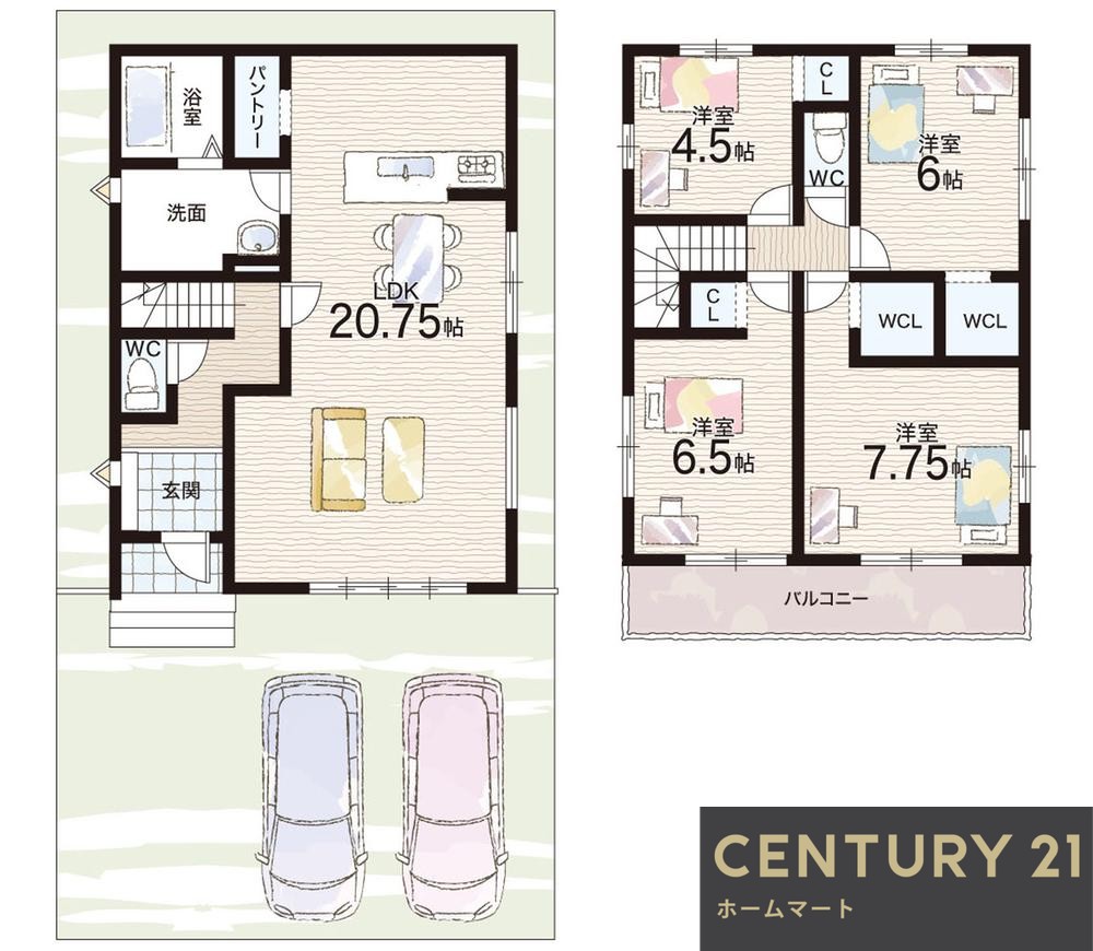 新築戸建 NEW一戸建て小倉町蓮池（小倉駅） 4098万円の詳細情報 京都府宇治市小倉町蓮池 写真14 センチュリー21ホームマート