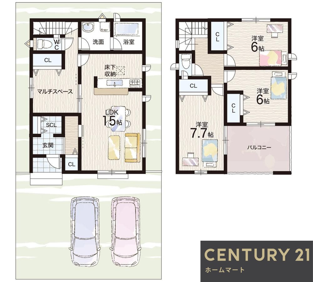 新築戸建 一戸建て岡山町（久米田駅） 2580万円・2780万円の詳細情報 大阪府岸和田市岡山町 写真13 センチュリー21ホームマート