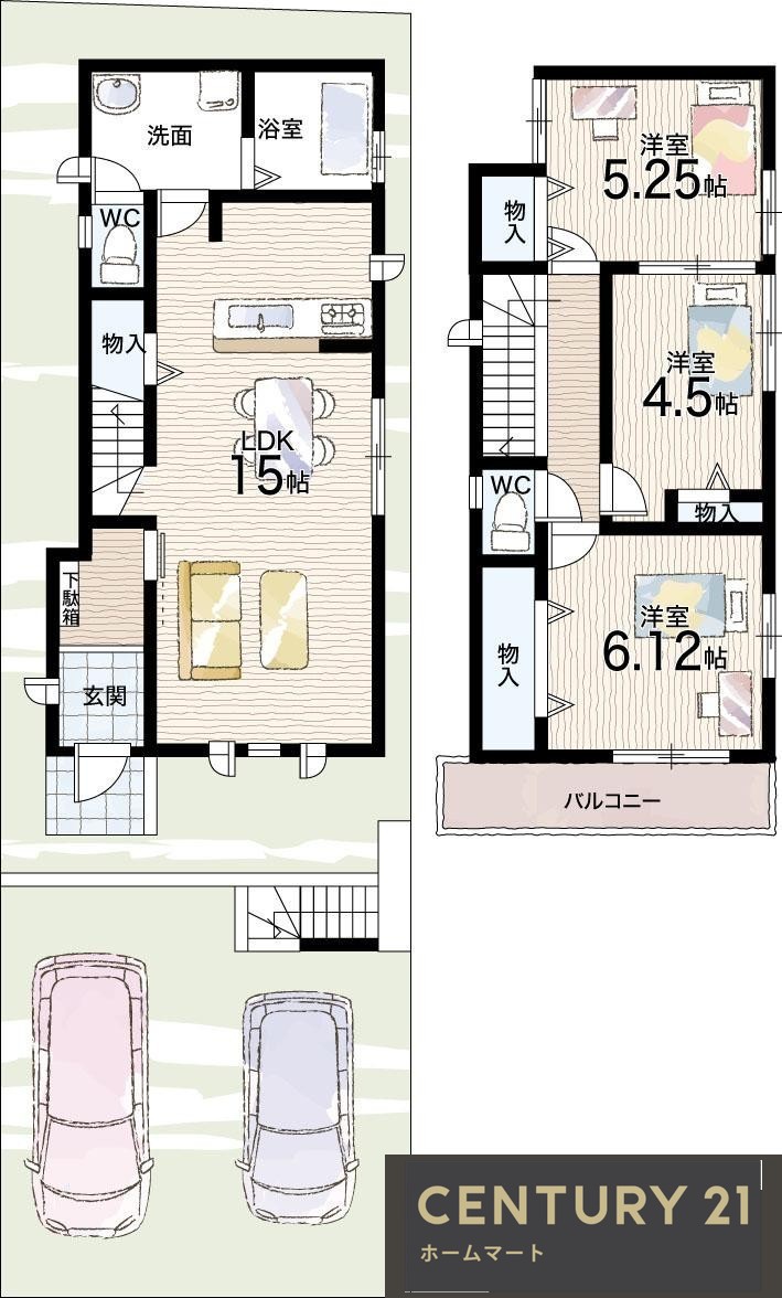 新築戸建 一戸建てHeartful - Town 神戸市垂水区塩屋北町 全２邸の詳細情報 兵庫県神戸市垂水区塩屋北町４ 写真19 センチュリー21ホームマート