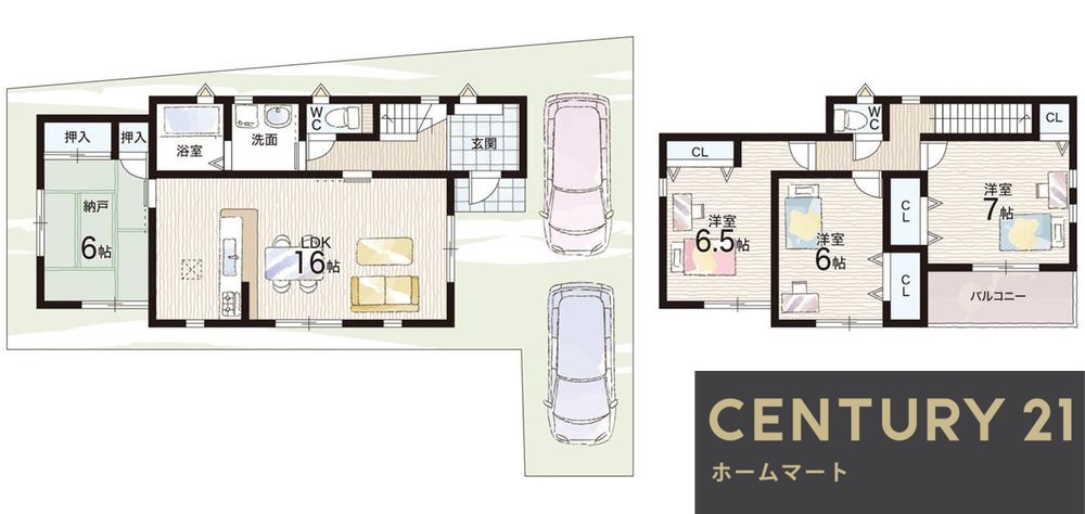 新築戸建 一戸建て北余部（萩原天神駅） 3180万円の詳細情報 大阪府堺市美原区北余部 写真9 センチュリー21ホームマート