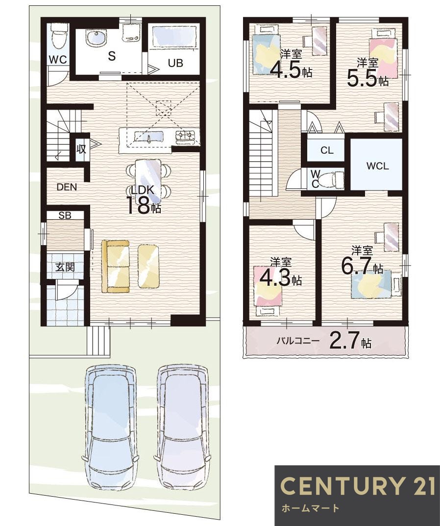 新築戸建 一戸建て伏見区淀生津 一戸建て 第１期の詳細情報 京都府京都市伏見区淀生津町 写真14 センチュリー21ホームマート
