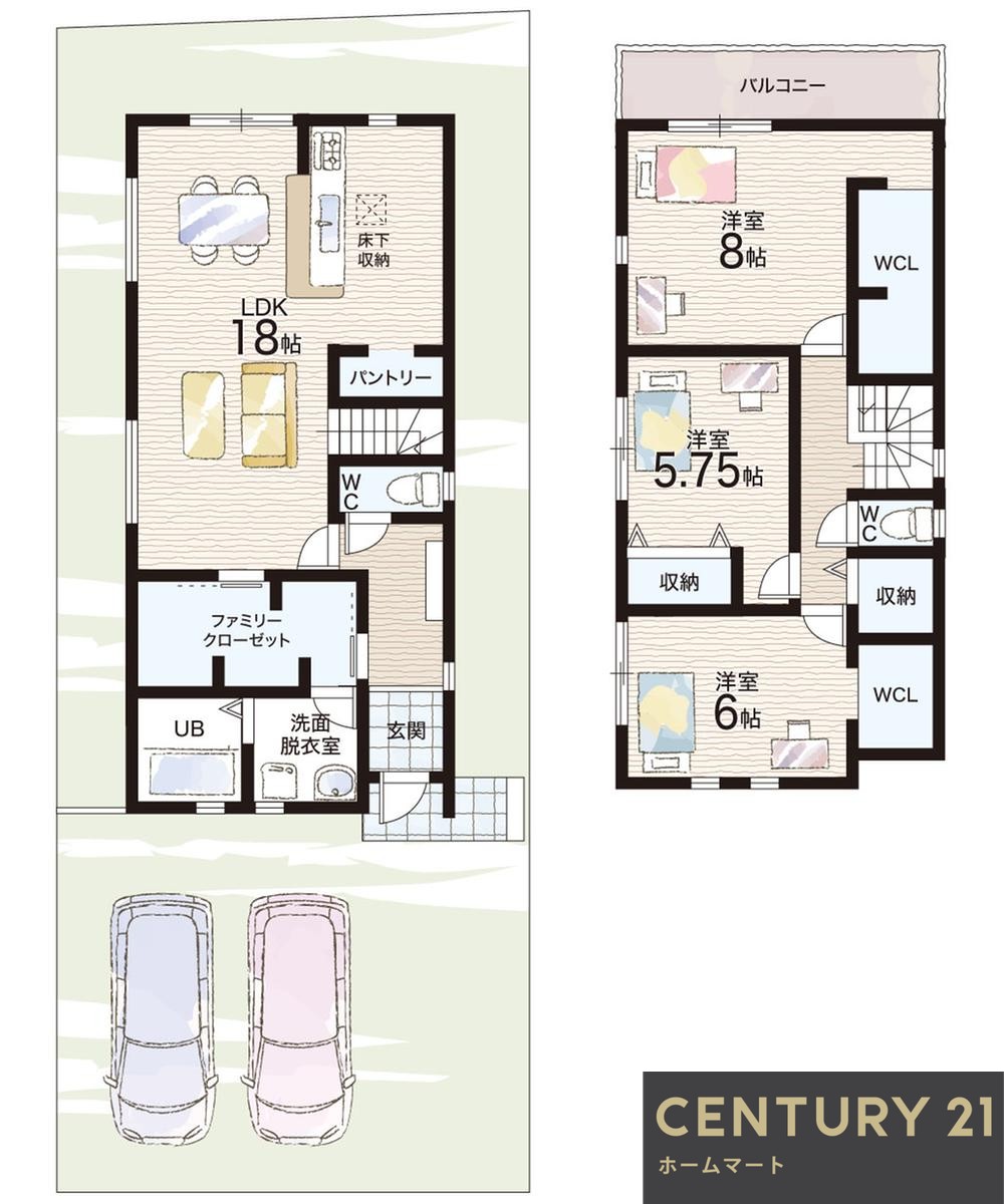 新築戸建 一戸建て堺市南区槇塚台 全２邸 一戸建ての詳細情報 大阪府堺市南区槇塚台２ 写真13 センチュリー21ホームマート