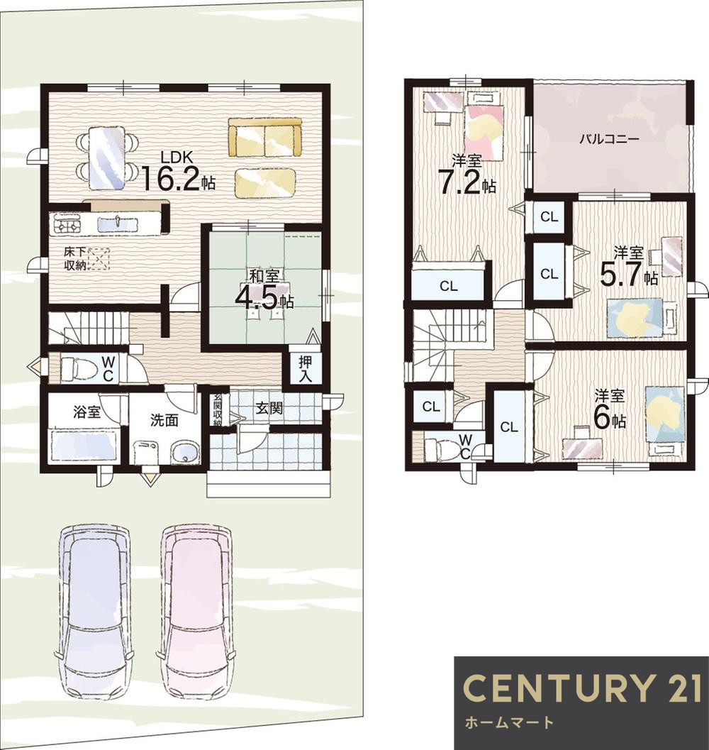 新築戸建 一戸建て八幡市橋本尻江 一戸建て 全９邸第１期の詳細情報 京都府八幡市橋本尻江 写真22 センチュリー21ホームマート