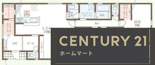 新築戸建 NEW一戸建て成田東町 5480万円の詳細情報 大阪府寝屋川市成田東町 写真5 センチュリー21ホームマート