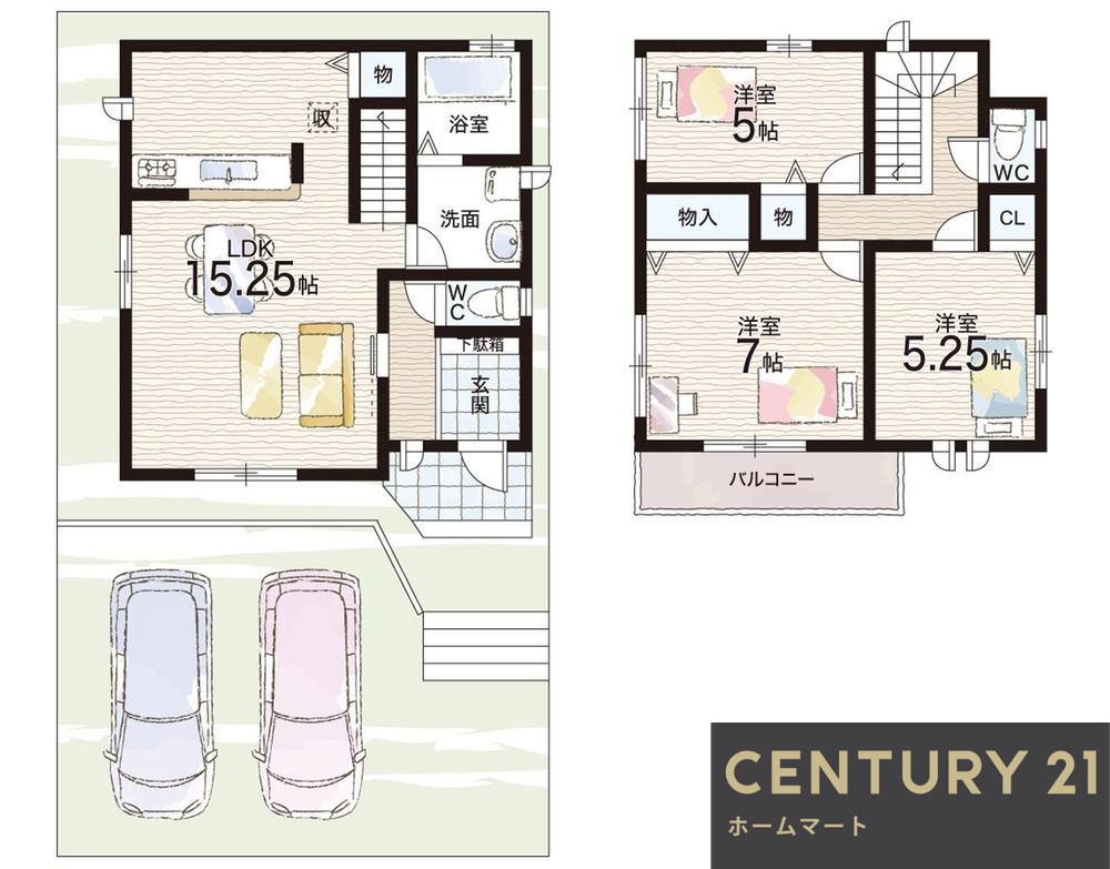 新築戸建 一戸建て八幡長田 2990万円の詳細情報 京都府八幡市八幡長田 写真11 センチュリー21ホームマート