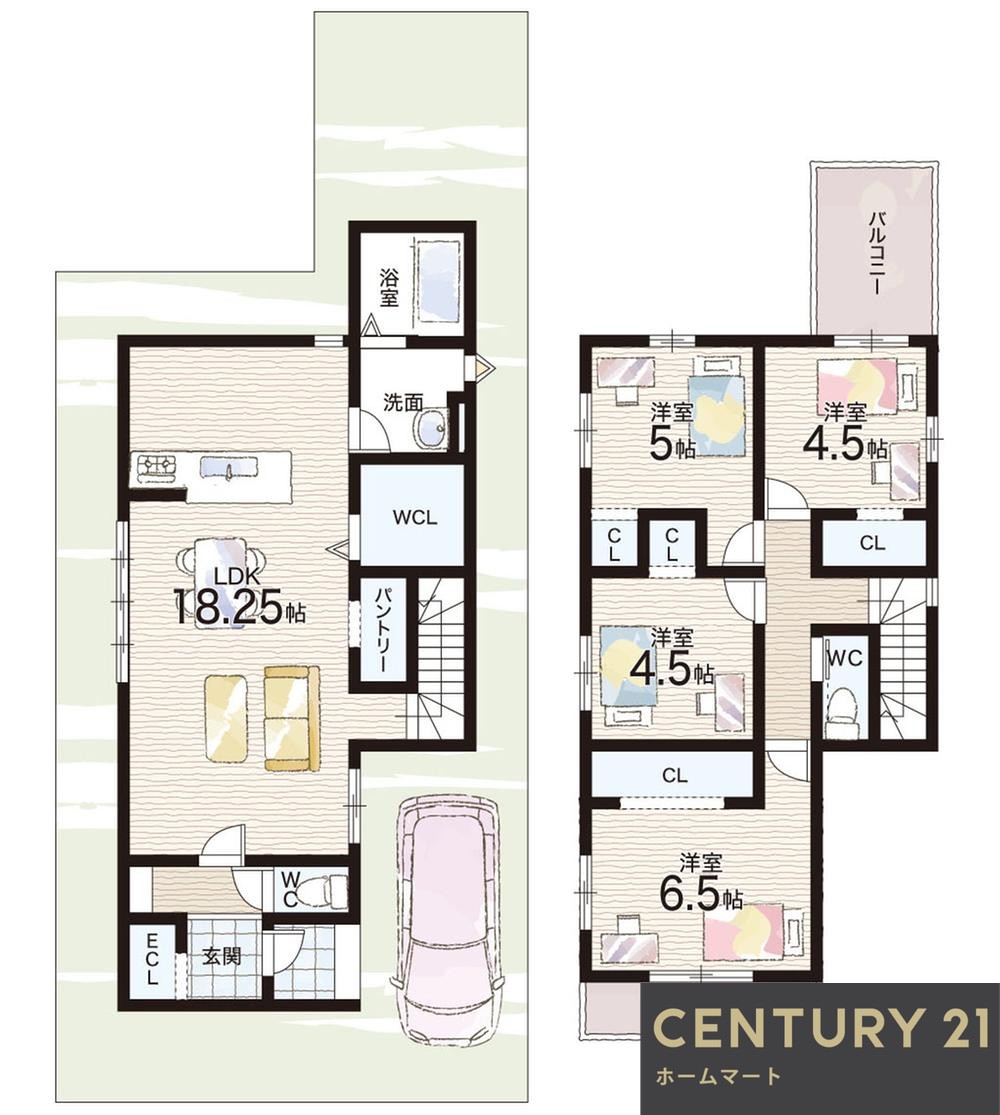 新築戸建 一戸建て京都市北区上賀茂北ノ原町 一戸建て 全１０邸第３期の詳細情報 京都府京都市北区上賀茂北ノ原町 写真22 センチュリー21ホームマート