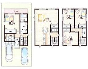 一戸建て長尾西町１（長尾駅） 3990万円の詳細情報
