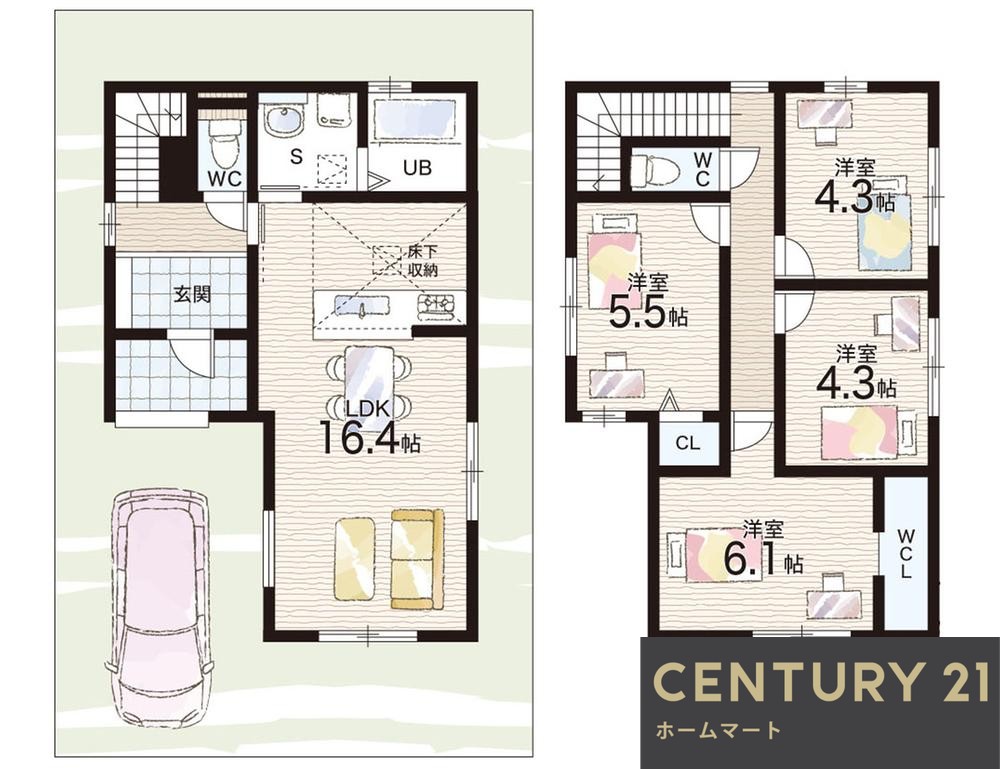 新築戸建 一戸建て京都市北区大宮西野山町 一戸建て 第１期の詳細情報 京都府京都市北区大宮西野山町 写真14 センチュリー21ホームマート