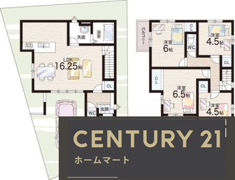 新築戸建 NEW一戸建て西野山中畑町（椥辻駅） 2898万円の詳細情報 京都府京都市山科区西野山中畑町 写真14 センチュリー21ホームマート