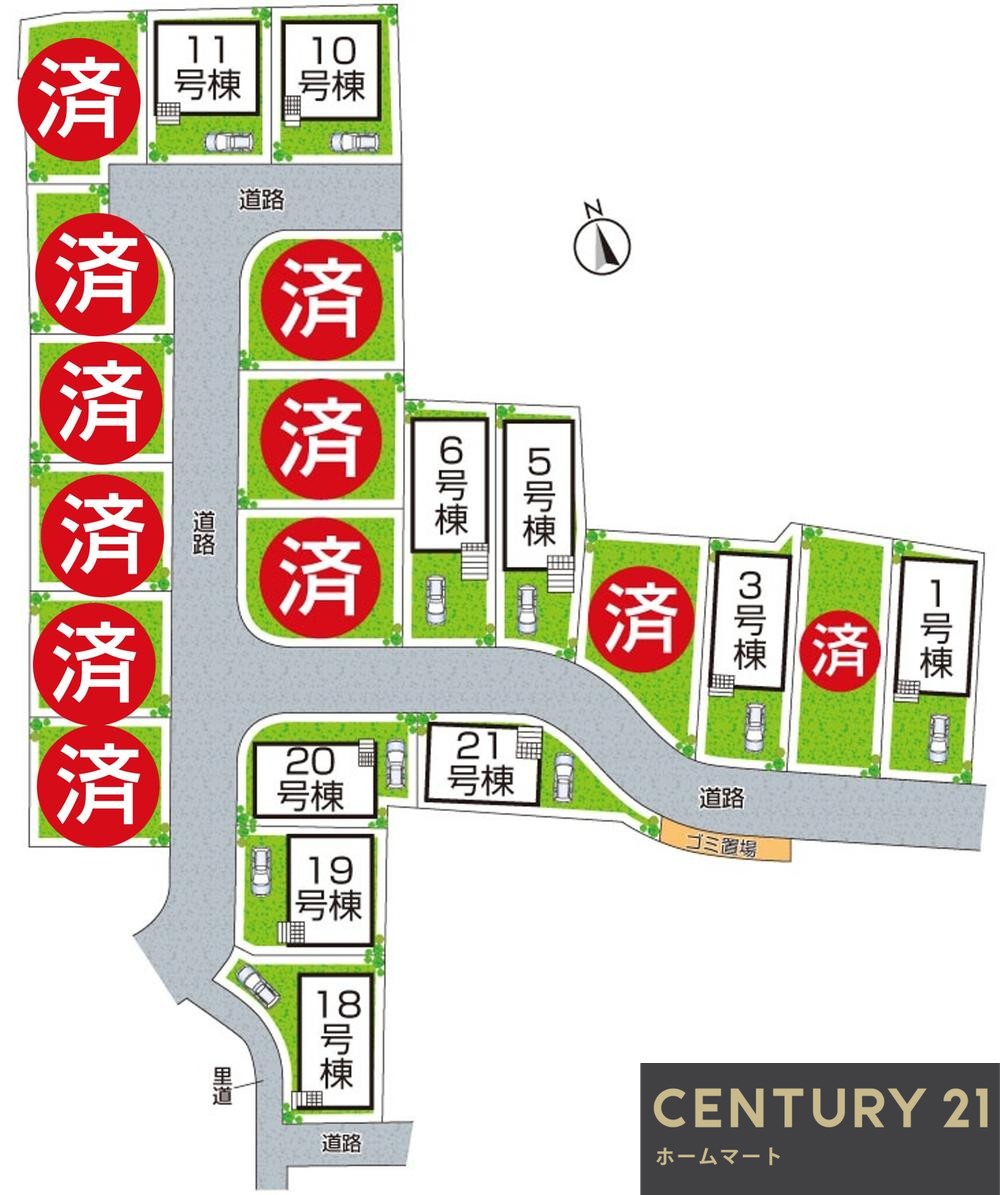 新築戸建 一戸建て長尾峠町 2880万円～3180万円の詳細情報 大阪府枚方市長尾峠町34-18 写真5 センチュリー21ホームマート