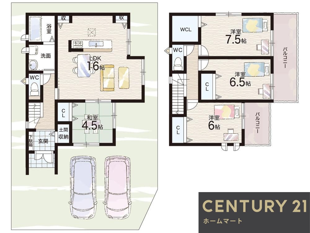 新築戸建 一戸建て奈良市鳥見町2丁目 全3邸 一戸建て第9期の詳細情報 奈良県奈良市鳥見町２ 写真13 センチュリー21ホームマート