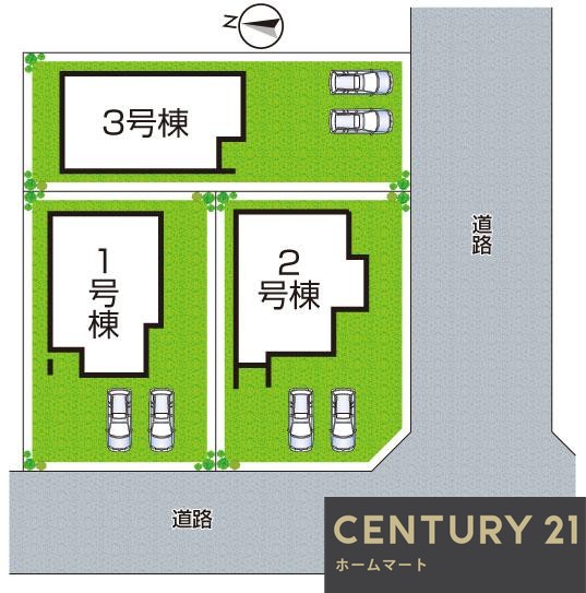 新築戸建 一戸建て奈良市鳥見町2丁目 全3邸 一戸建て第9期の詳細情報 奈良県奈良市鳥見町２ 写真9 センチュリー21ホームマート
