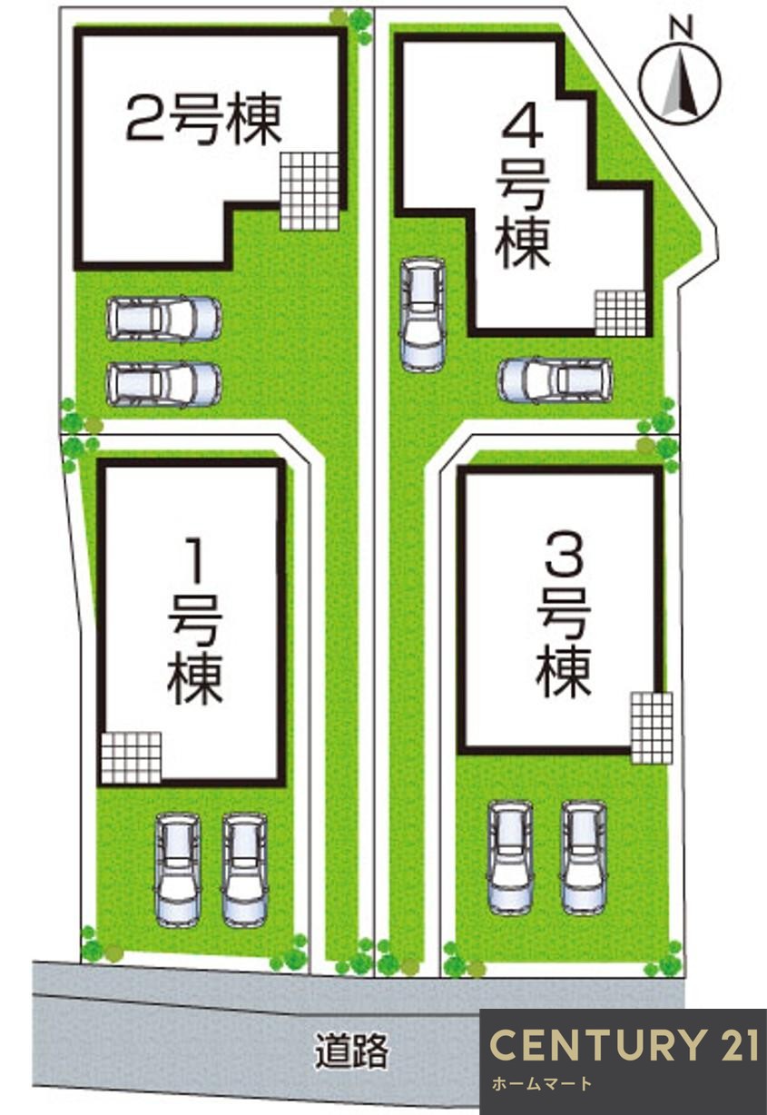 新築戸建 一戸建て家原寺町１（津久野駅） 3799万円～4299万円の詳細情報 大阪府堺市西区家原寺町１ 写真12 センチュリー21ホームマート