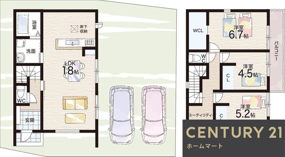 新築戸建 一戸建て木津川市山城町平尾東黒部 一戸建て 全４邸第１期・第２期の詳細情報 京都府木津川市山城町平尾東黒部 写真22 センチュリー21ホームマート