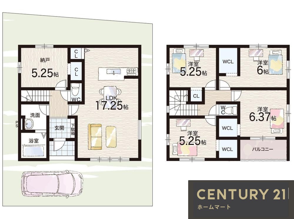 新築戸建 一戸建て碓井３（道明寺駅） 3198万円の詳細情報 大阪府羽曳野市碓井３ 写真12 センチュリー21ホームマート