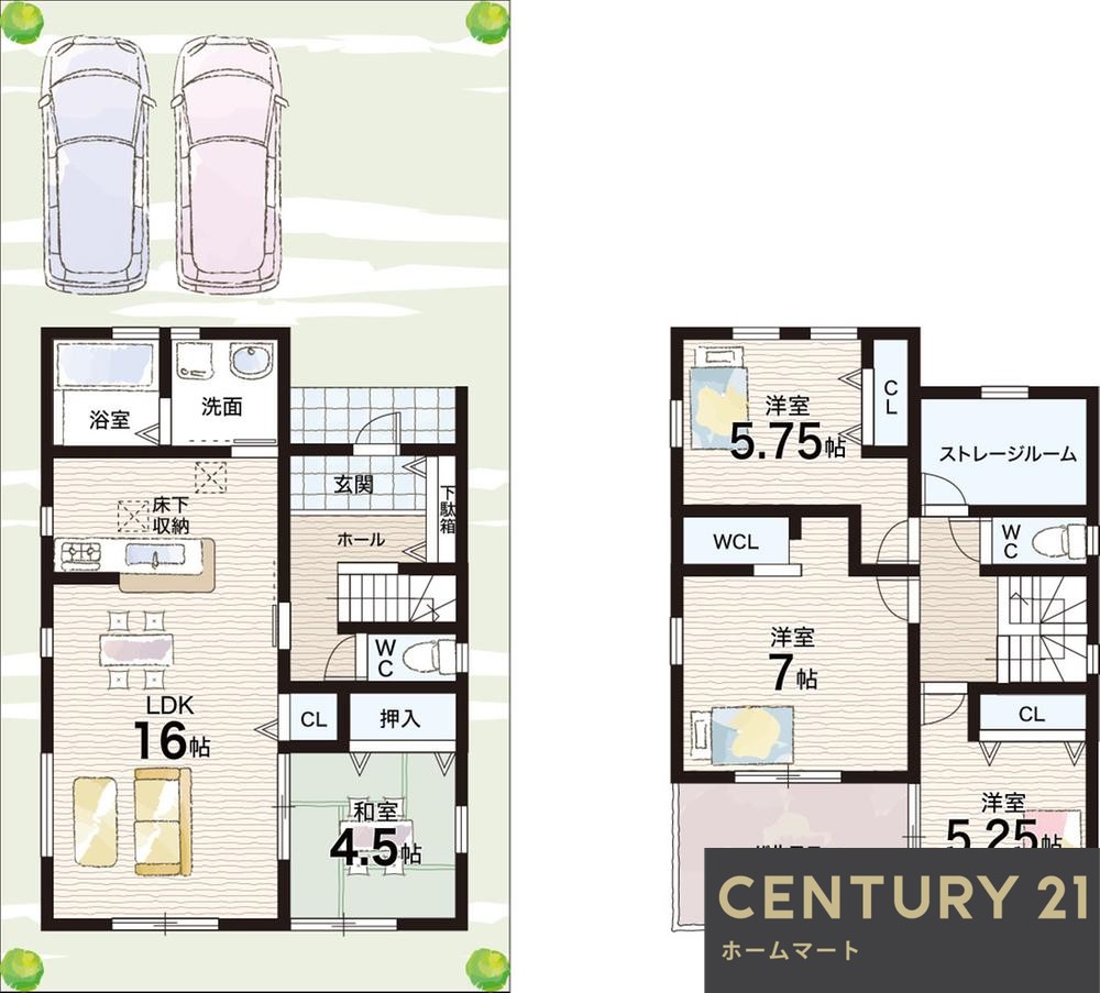 新築戸建 一戸建て富田林市廿山 全６邸の詳細情報 大阪府富田林市廿山２ 写真14 センチュリー21ホームマート